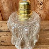 Vintage bubble glass pendant globe