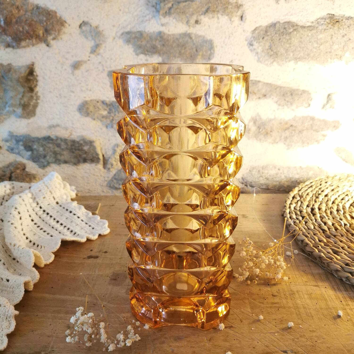 Vase Art Déco Rose, Windsor Rosaline Luminarc