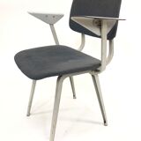 Circle Friso Kramer Revolt Ahrend vintage chair with designer armrests