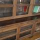 Former walnut pharmacist's furniture 1900