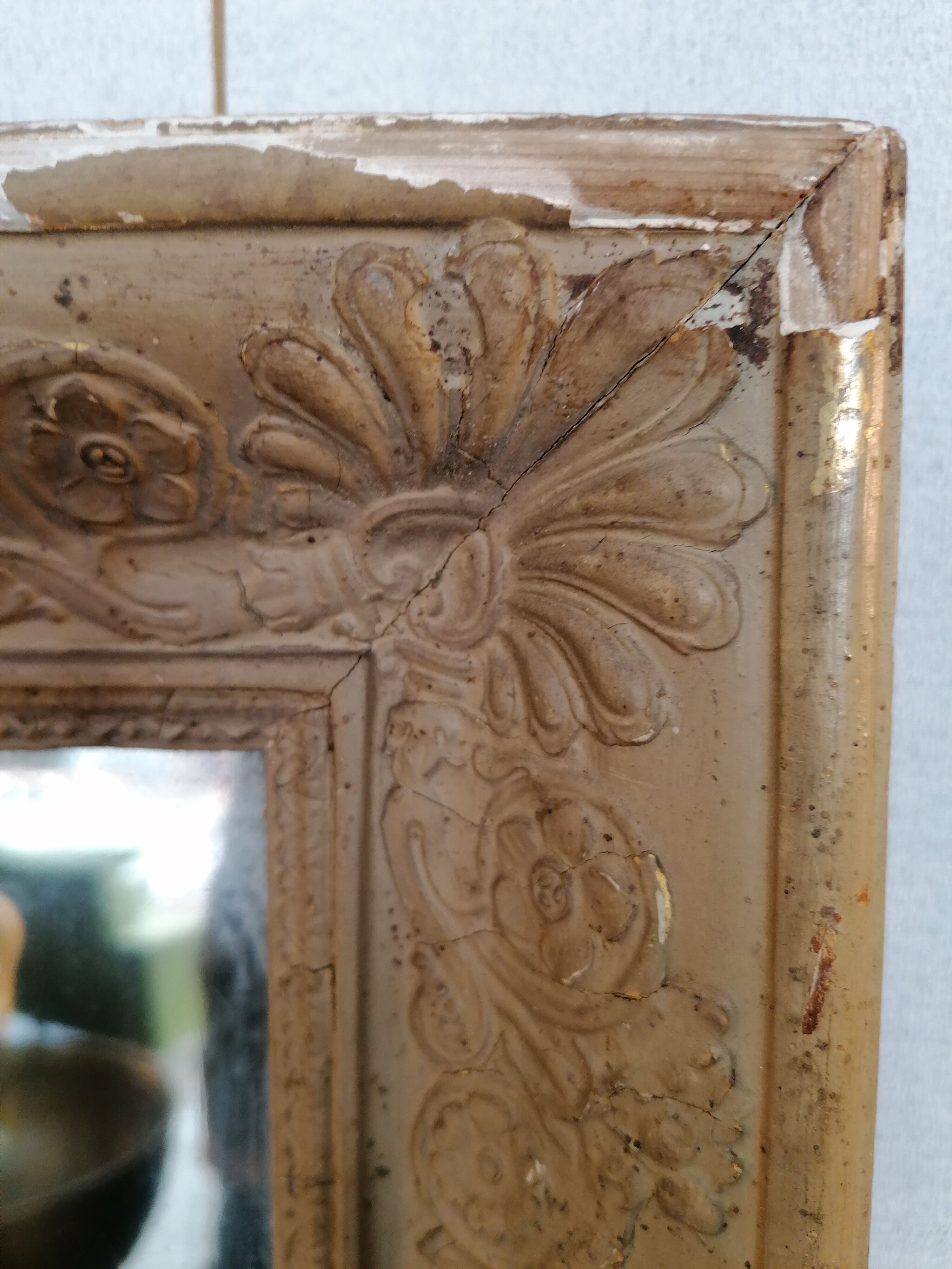 Mirror era restoration tain mercury