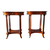 Pair of classic bedside tables.