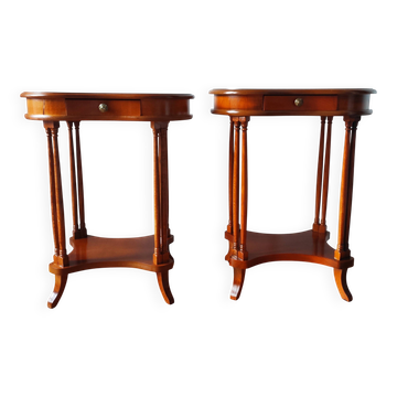 Pair of classic bedside tables.
