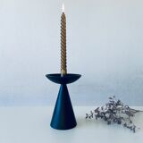 Scandinavian style wooden candle holder