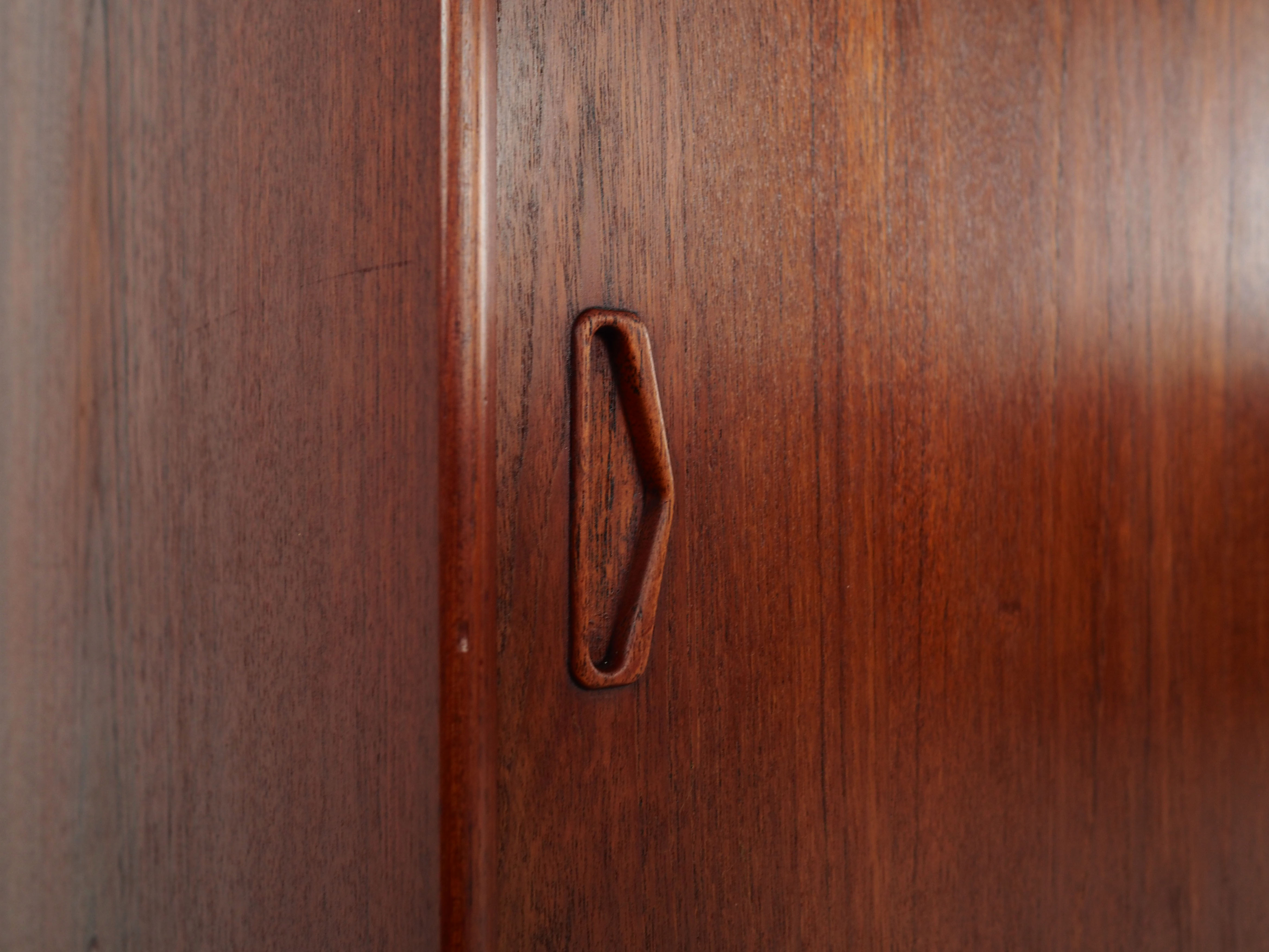 Highboard teak scandinavian design of the 70s