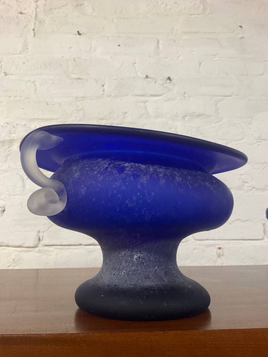 Trio of Murano “Scavo” plant pots from the 60s and 70s