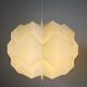 Rare large pendant from the mid-century, Le Klint style, Denmark, 1970