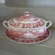 Antique Palissy soup tureen / England