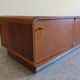 Low Space Age teak sideboard from the 60s/70s