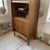 1960s oak storage unit