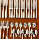 Christofle pearl flatware, 60 pieces, excellent condition