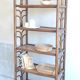 Vintage rattan library from the 70s