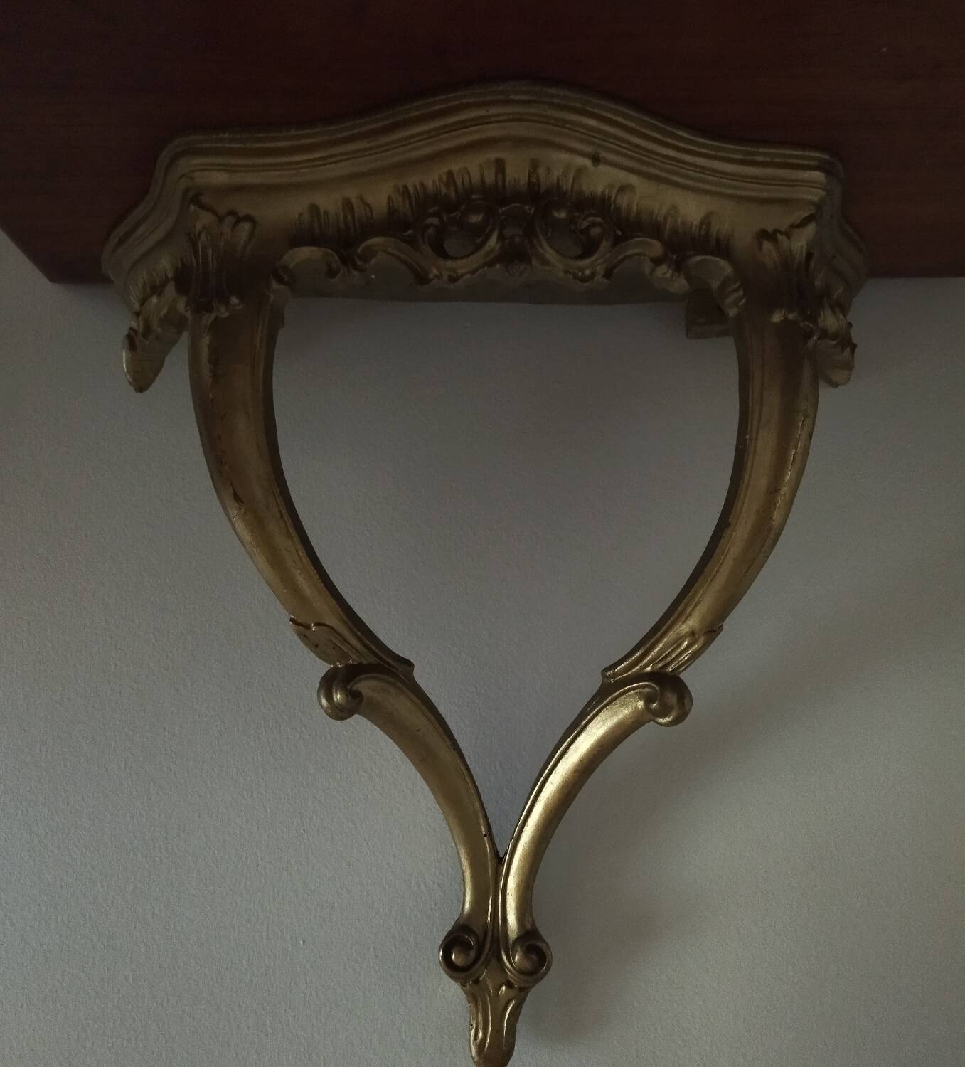 Baroque wall console