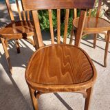 5 vintage Baumann bistro chairs
