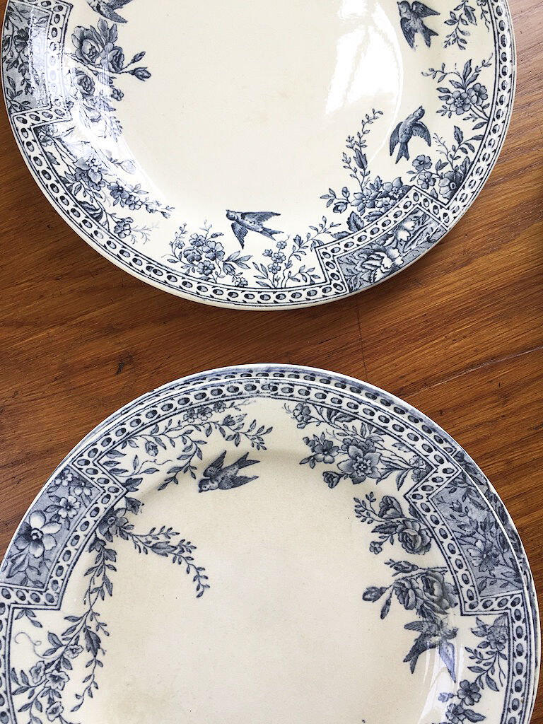 Set 10 plates Fer Fer Cerès