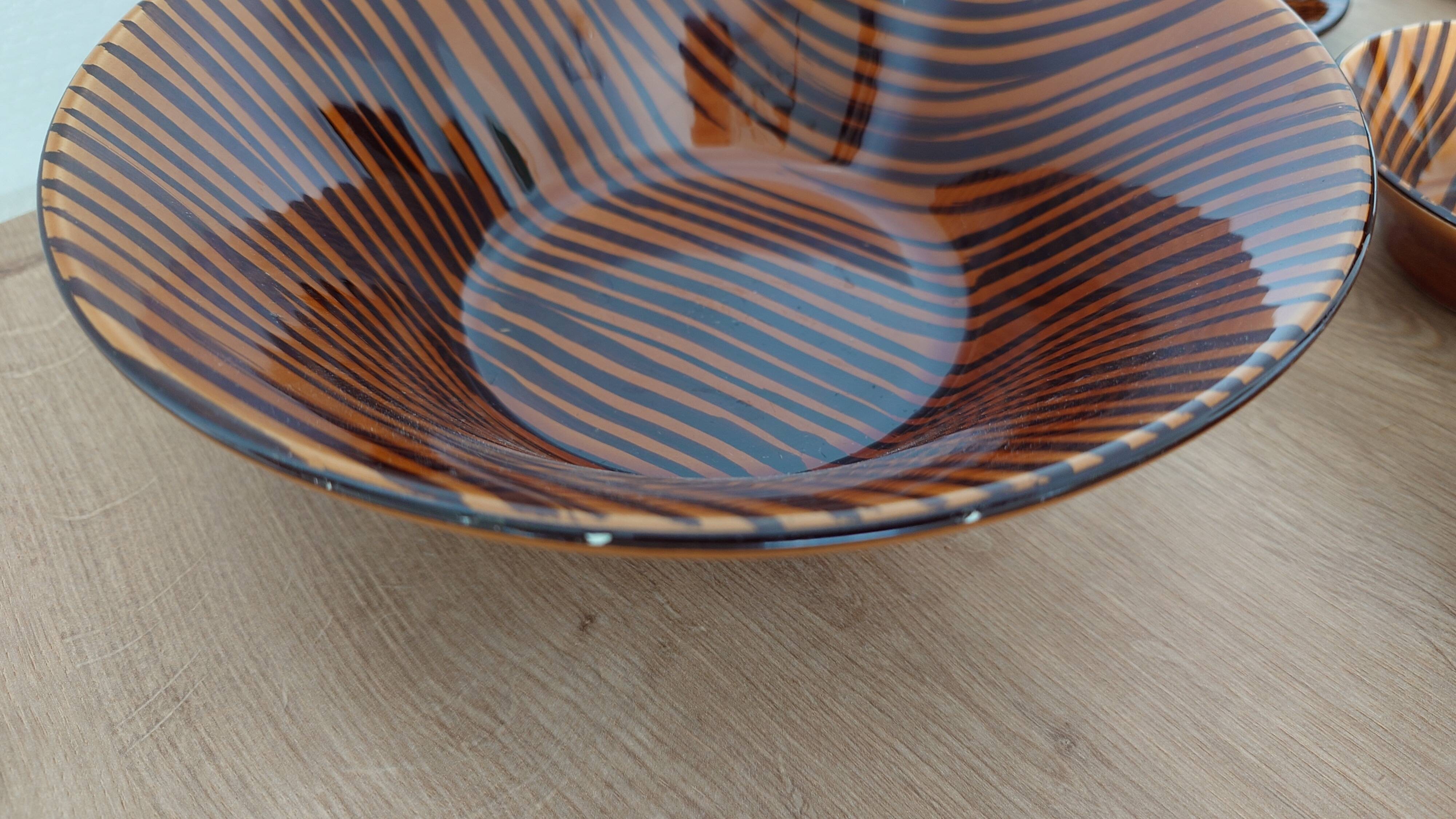 Grand vintage Sarreguemines Domino service – 19 pieces – French design