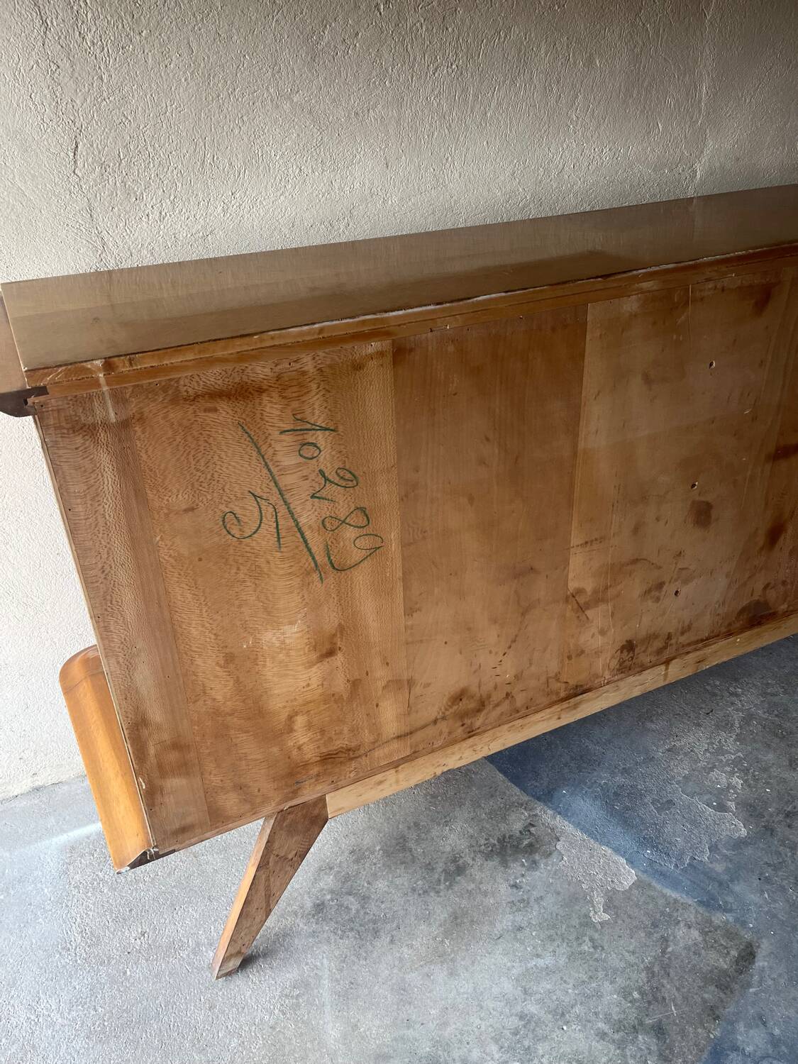 Vintage sideboard from the 1970s, manufactured in Limoges