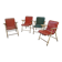 Folding chairs by Russel Wright for Samsonite Chairs 1960s