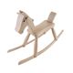 Kay Bojesen wooden rocking horse, Danish design toy from the 1970s