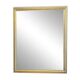 Large gilded wooden mirror 78 x 96 cm