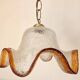 Midcentury Rare Chandelier Mazzega, Murano Glass, Italy, 1970s