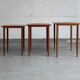 Set of 3 nesting tables, Danish design