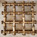 Brass underside