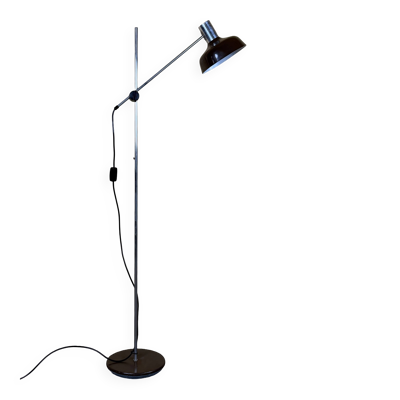 1960s 1970s Floor Lamp Mid Century Space Age Design Metal