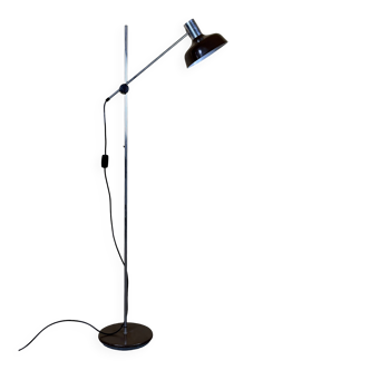 1960s 1970s Floor Lamp Mid-Century Space Age Design Metal