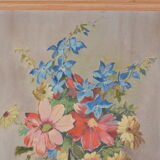 Nature morte bouquet de fleurs