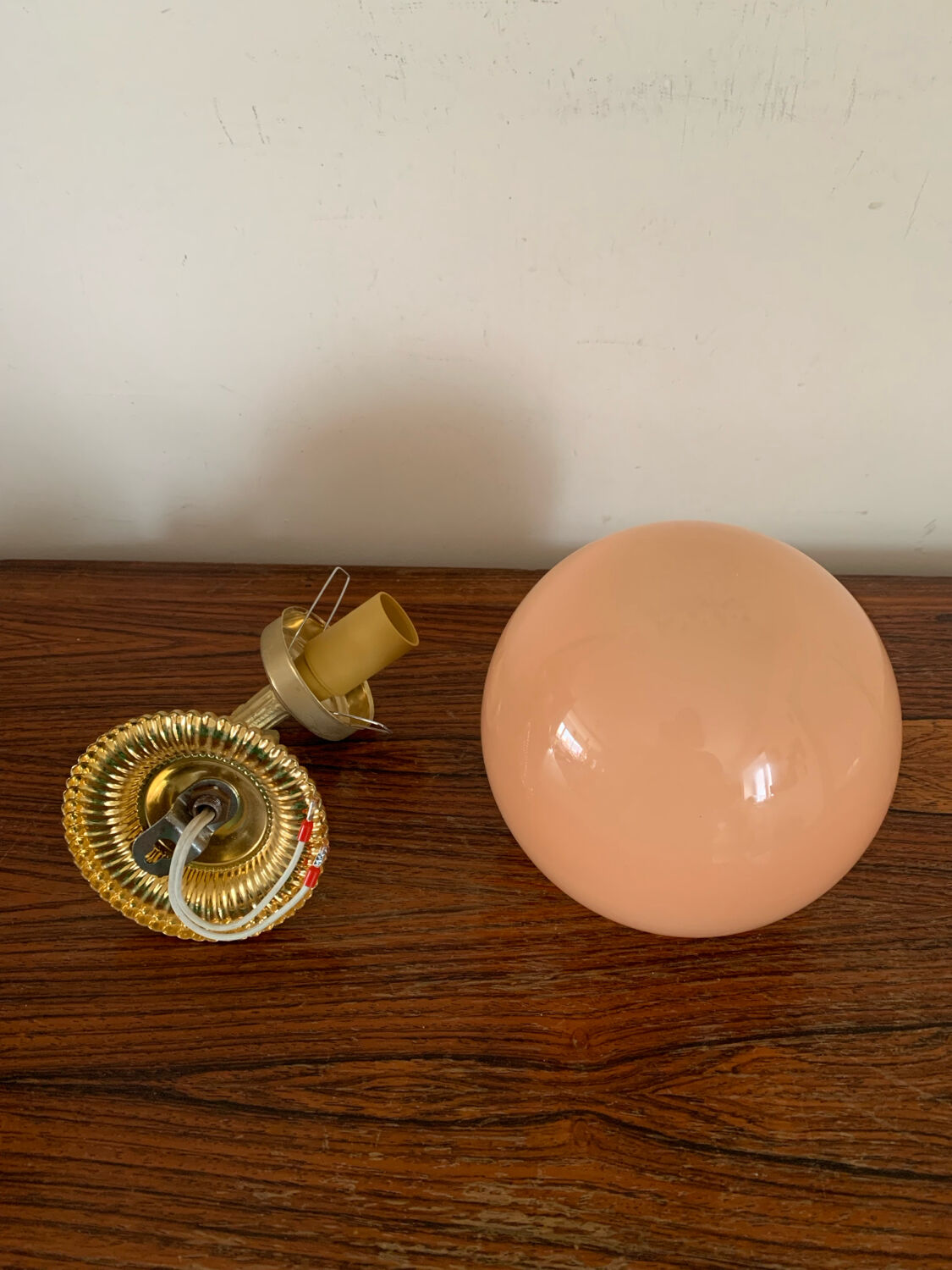 Pair of vintage wall sconces