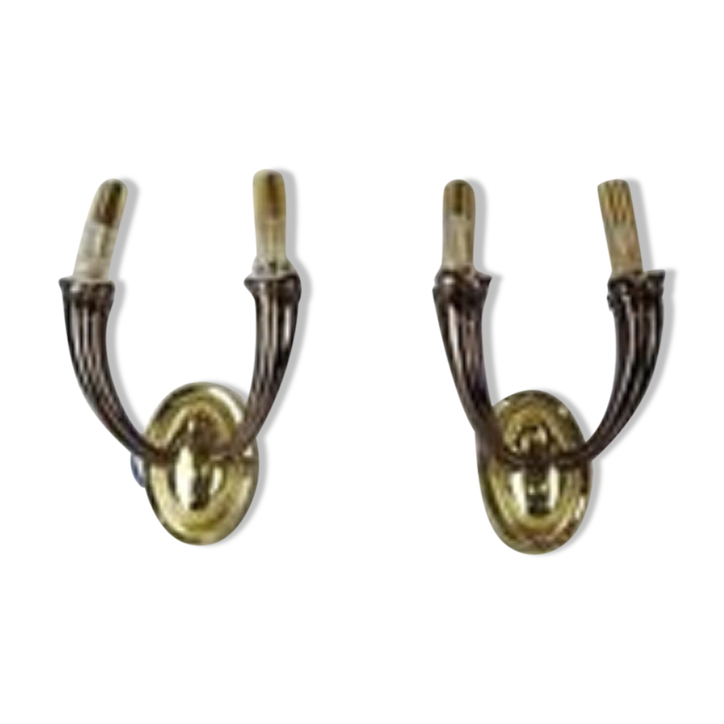 Paire d'appliques vintage