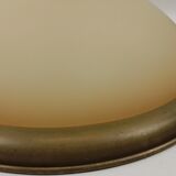 Round chandelier in glass and brass diameter 40cm