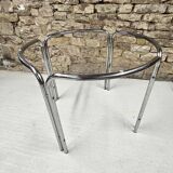 Round table and 4 chairs set, 1970