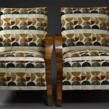 Pair of Art Deco armchairs, 1930s–1940s