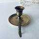 Vintage brass candle holder