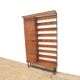 Cabinet de couloir vintage des années 1960 avec porte-manteau et meuble à chaussures.