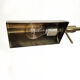 E-reader floor lamp in brass and gold metal 1970