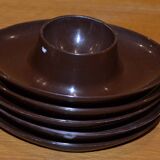 4 plastic egg cups by Arthur Douglas - 1960