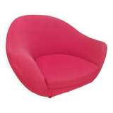 Red retro armchair ~1960