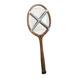 Vintage wooden tennis racket
