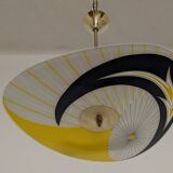 Modernist glass suspension from the 50s/60s