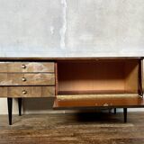 Vintage tv cabinet, scandinavian look, 1960s