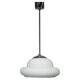 Mid-Century Chrome Pendant, 1960s, Czechoslovakia