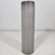 Jacques & Dani Ruelland Grey glazed ceramic roller vase