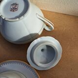 Service à thé en porcelaine de Sologne