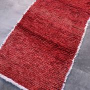 Moroccan rug Beni M'Guild red - 223 x 113 cm
