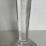 Pair of crystal candlesticks