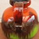 Fat lava ball vase Scheurich 484-21, vintage ceramic