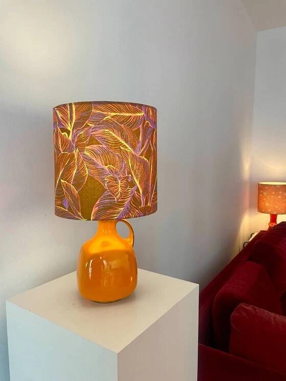 Count Ortenburg - 1970s - Upcycling to battery table lamp